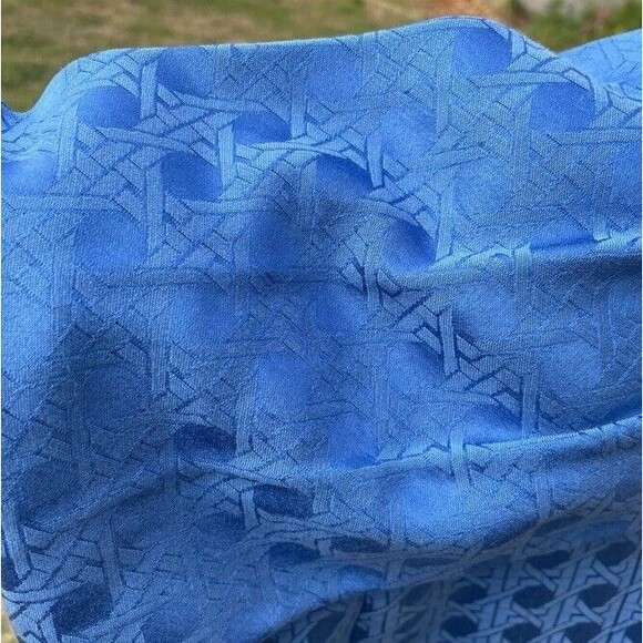 ANNE KLEIN Sheath Dress Cobalt Blue Sleeveless Textured Casual Workwear 12 NEW - Picture 13 of 13